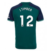 Billiga Arsenal Jurrien Timber #12 Tredje fotbollskläder 2023-24 Kortärmad